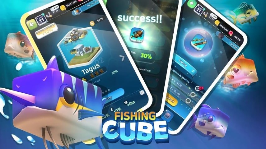 Fishing Cube коды