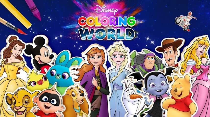 Disney Coloring World коды